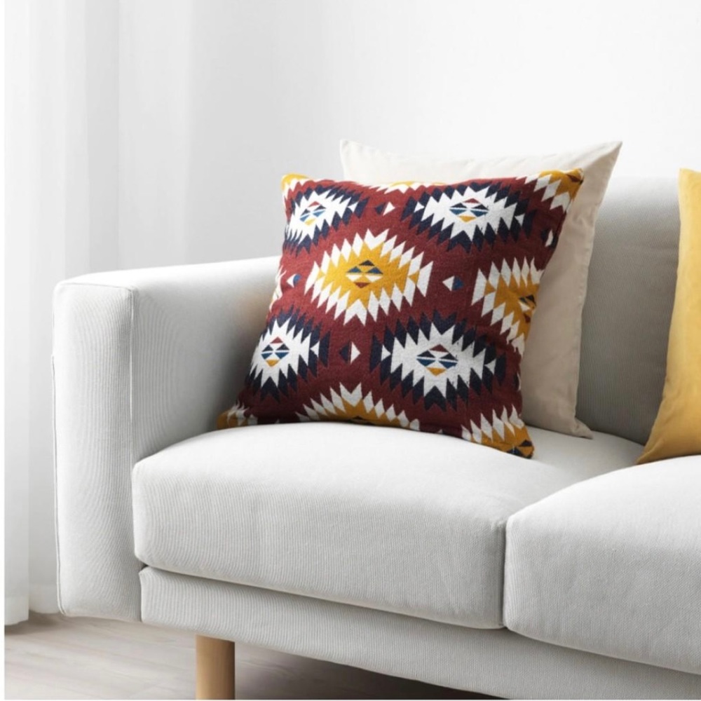 IKEA Fransine Pillow Covers (2) 20”x20”
